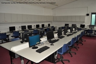 Computer Room, St Colmcille's Community School Knocklyon
