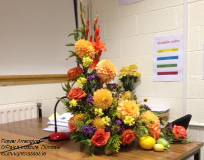 Flower Arranging course, Dundalk, Co Louth