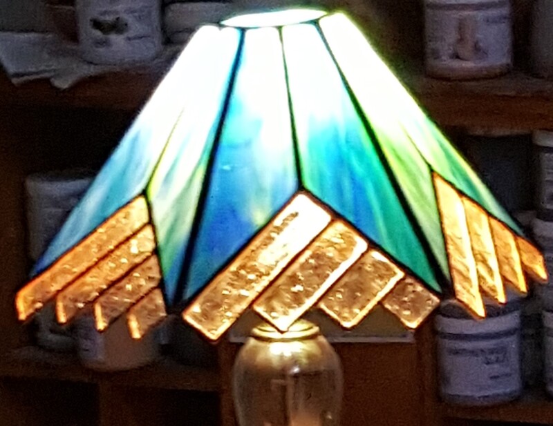 Lamp in Stained Glass