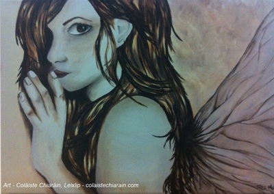 Angel painting