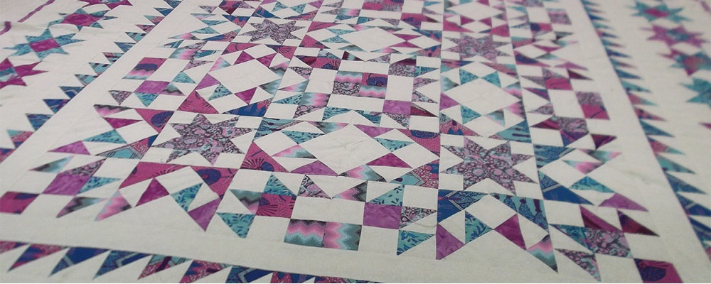 Winter's Joy Patchwork Quilt made at St Colmcille's CS, Knocklyon