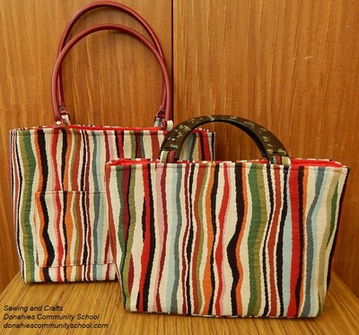 Handcrafted shopping bags